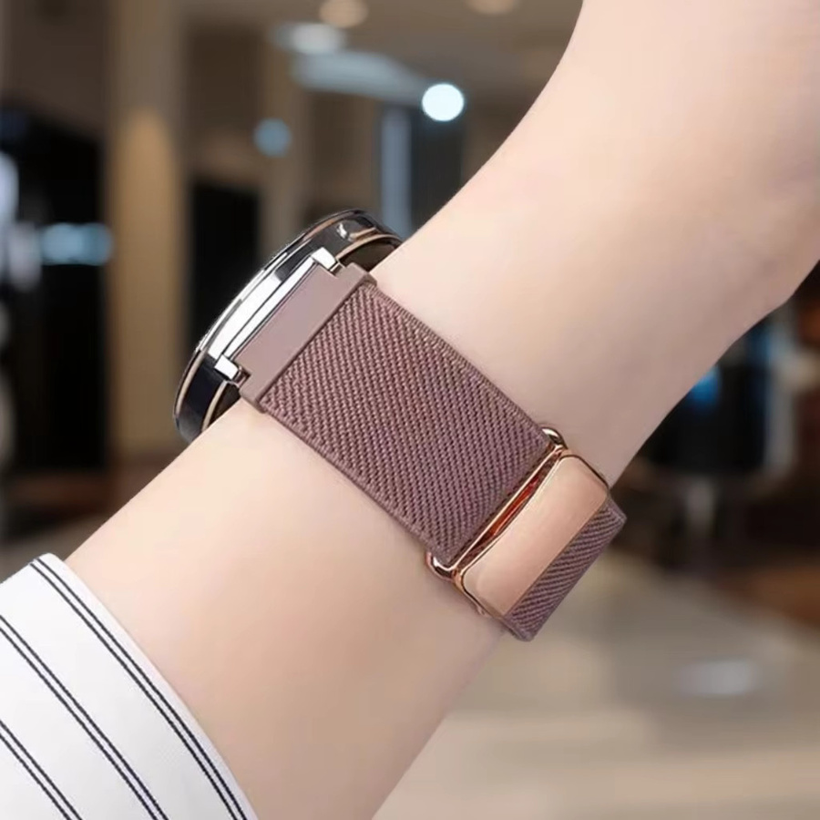 fiterme Uhrenarmband Nylon, Magnetarmband, Roségold, Unisex - Bild 3