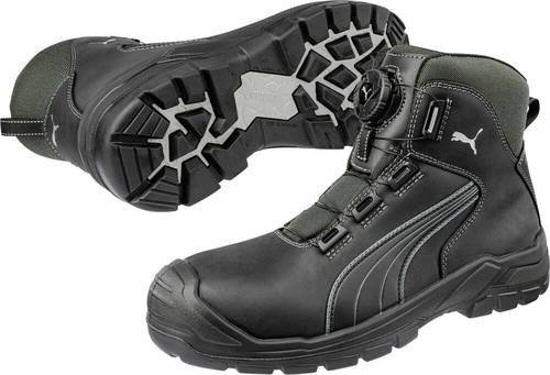 Puma Safety Sicherheitsschuh Cascades Disc Mid S3S in Schwarz-Grau, Größe 44 - Bild 1