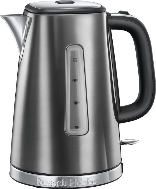Russell Hobbs Wasserkocher Luna Moonlight Grey aus Edelstahl, 1,7 l - Bild 1