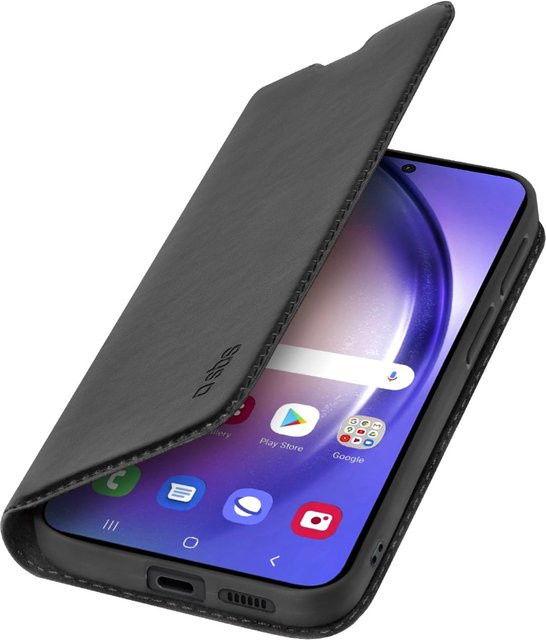 Bookcase Wallet Lite-Hülle für Samsung Galaxy A55 in Schwarz - Bild 1