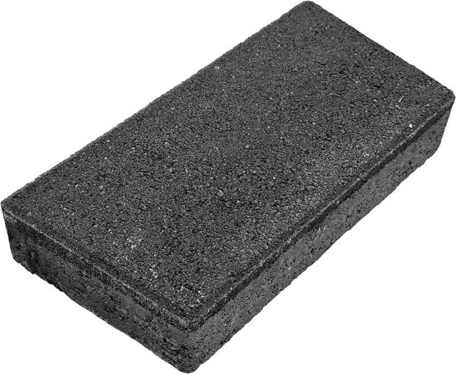 DIEPHAUS Randbefestigung Mähkante Trapez in Anthrazit für Beton, Rasen, Beete und Wege, B/H/T: 24 x 12 x 4 cm - Bild 1