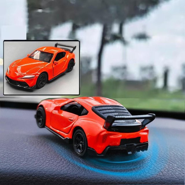 Sportwagen Driften Legierung Gyroskop, Rennmodell, orange - Bild 1