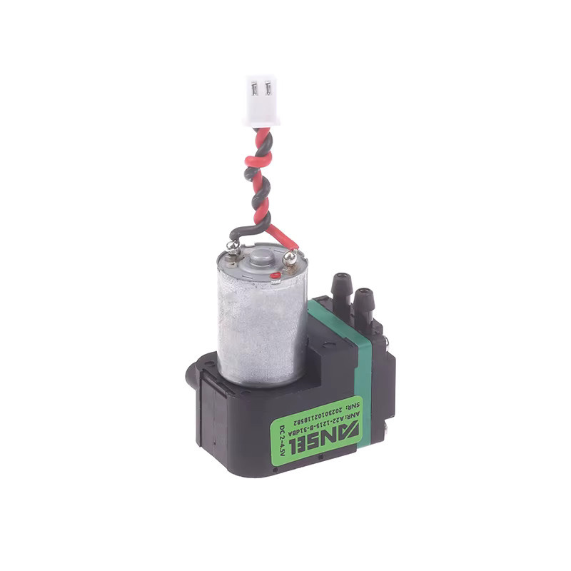 HELTC Mini-Vakuumpumpe in Schwarz mit 650 ml/min Durchflussrate und 400 mbar Vakuumgrad für Gaserkennung und Probenahme - Bild 2