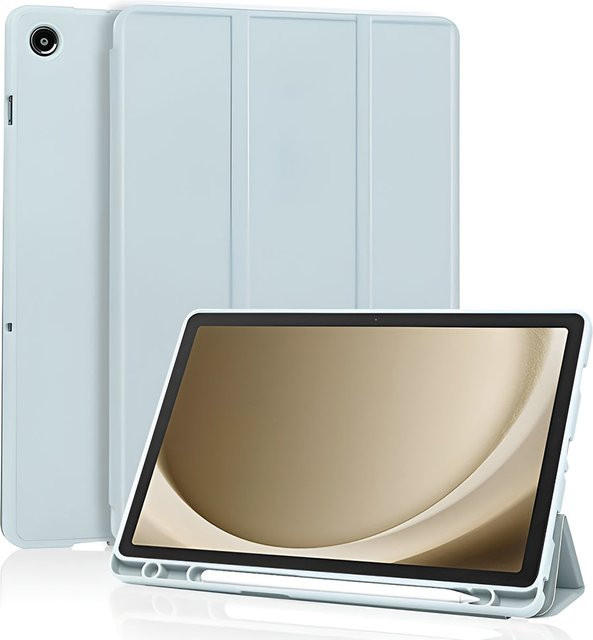 Techsuit Flex Trifold Schutzhülle für Samsung Galaxy Tab A11+ / Tab A9+ in Blau - Bild 1