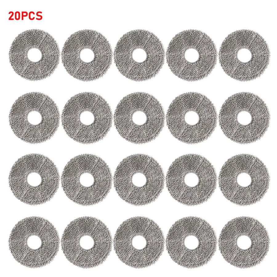 Ecovacs Ersatz Wischtuch in Grau für X1 X2 X5 T10 T20 T30 Pro Omni T30 MAX T30S T50 Pro Omni N30 Pro N30 Omni N50 Saugroboter - Bild 5