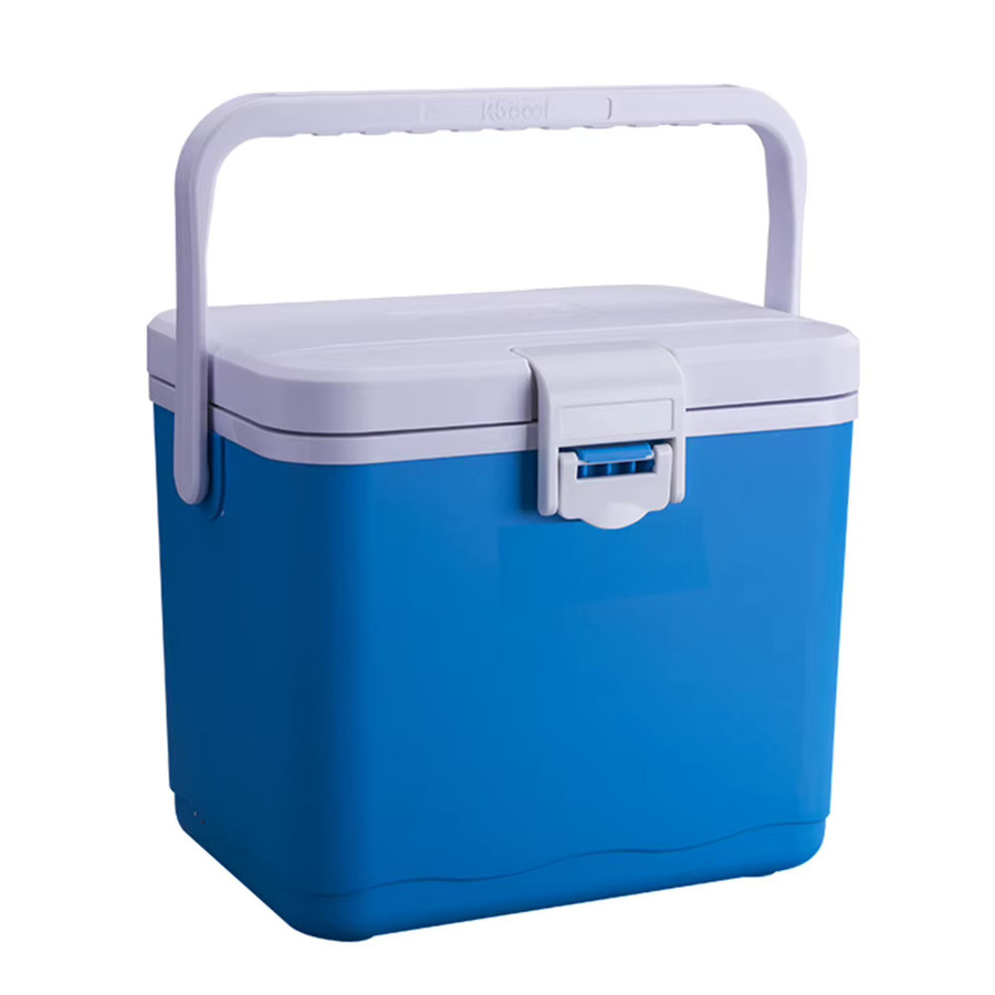 Isolierte tragbare Kühlbox von APWIKOGER in Blau mit 4,5 l Fassungsvermögen für Picknick und Camping - Bild 2