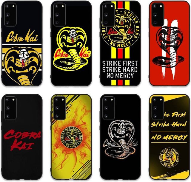 Kampfkunst TV C-Cobra K-Kai Handyhülle für Samsung Galaxy S24 FE, S25 Ultra, S22 Ultra 5G und weitere Modelle - Bild 1