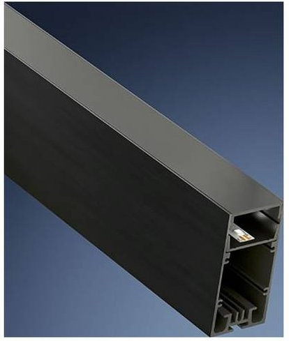 Barthelme LED Profil Aluminium Schwarz Rechteckig Aufputz - Bild 1