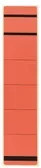 Westcott Ordnerrückenetiketten schmal/kurz in Rot und Orange aus Papier - Bild 1