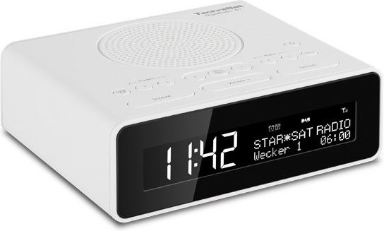 TechniSat DigitRadio 51 DAB+ und UKW Radiowecker in Weiß - Bild 2