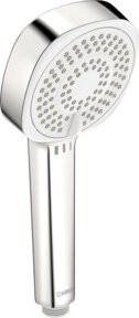Hansa Handbrause Hansabasicjet Style in Chrom mit 3 Strahlarten, Anti-Kalk-Funktion und Wassersparfunktion, Durchmesser: 9,6 cm - Bild 1