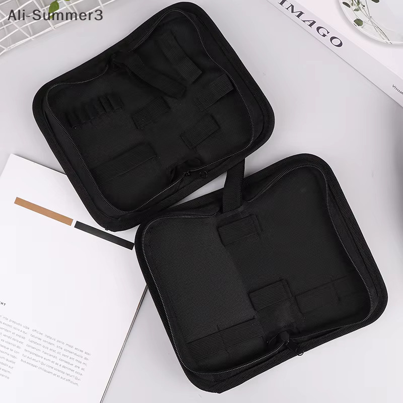 Wasserdichte Oxford Tuch Werkzeugtasche mit Reißverschluss in Schwarz für Hardware und Reparatur-Kits - Bild 4