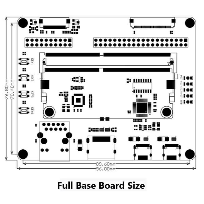 Xilinx Spartan 7 FPGA OS-X25S225 Entwicklungsplatine in Schwarz für das Lernen eingebetteter Systeme - Bild 3