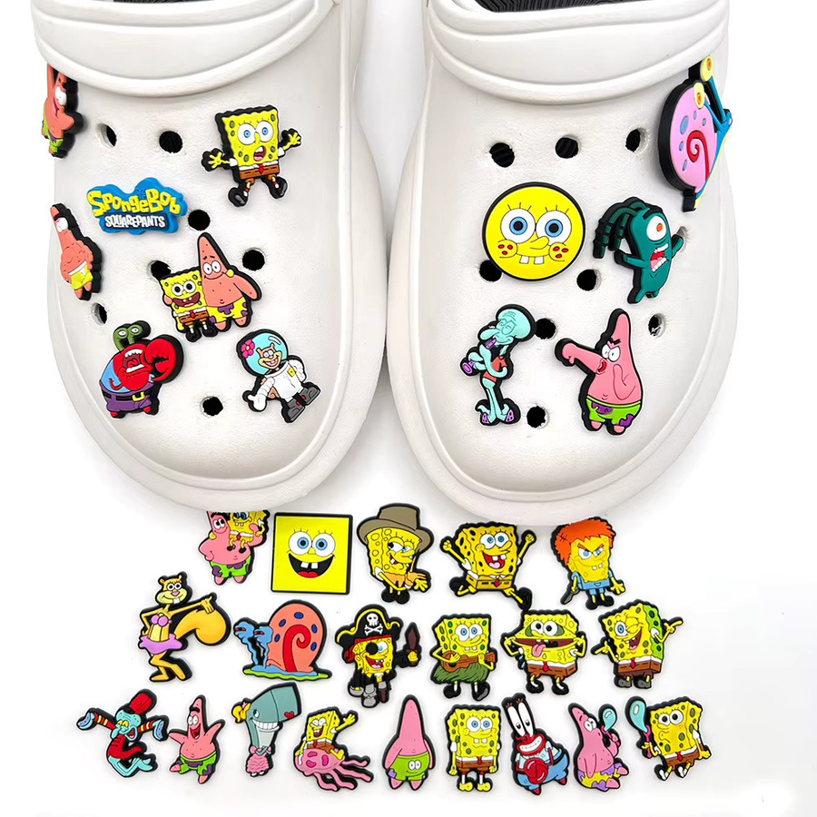 Spongebob Schuhanhänger, Unisex, 12–32 Stück - Bild 3