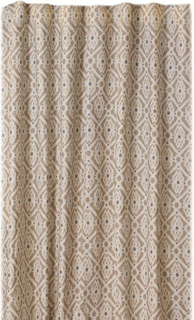 Svanefors Vorhang Ikat beige, 2er Pack, halbtransparent, Höhe: 280 cm, Breite: 135 cm - Bild 1