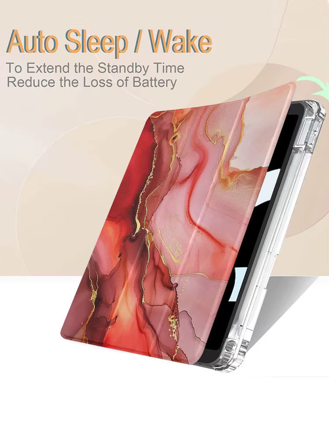 Greliana Smart Case mit Stifthalter für iPad Air und iPad Pro in Schwarz und Multicolour - Bild 5
