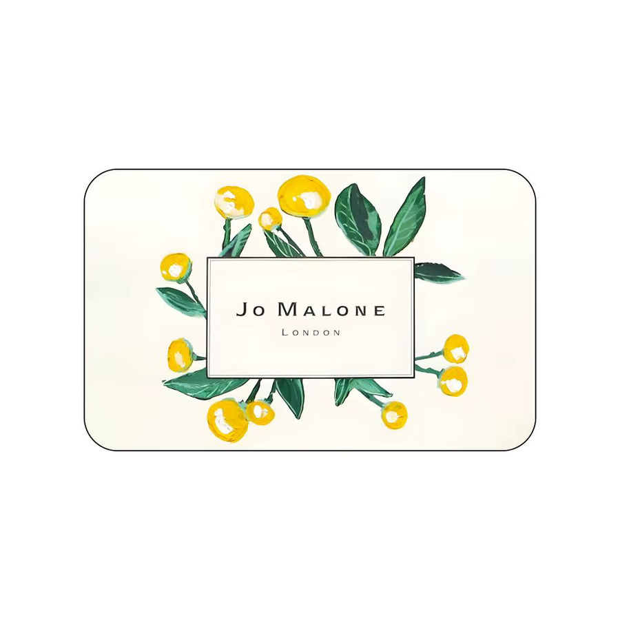 Jo Malone London Bodenmatte in Weiß, schnell trocknend und rutschfest mit floralem Design, B/T: 45 x 45 cm - Bild 3
