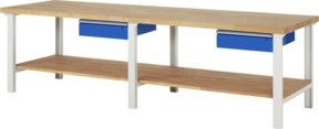 Rau Werkbank 7001A7 mit 1 Schublade, Multicolor, B/T/H: 300 x 90 x 84 cm - Bild 1