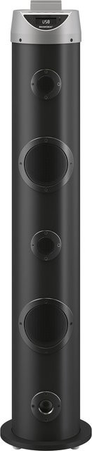 Silvercrest Bluetooth Soundtower SSTB 30 A1 in Schwarz mit 2x 15 W und USB-C Anschluss - Bild 1
