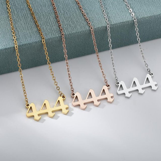 Halskette Edelstahl, Gold, Damen - Bild 1