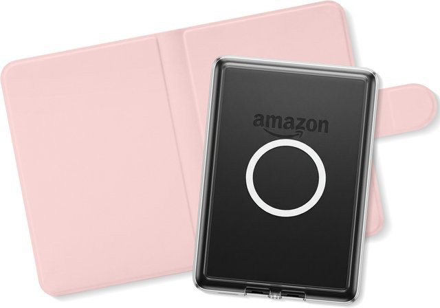 Amazon Magnetische Buchhülle für Kindle 11. Generation und Paperwhite 12. Generation mit automatischer Weck- und Schlaffunktion in Grün oder Pink - Bild 1