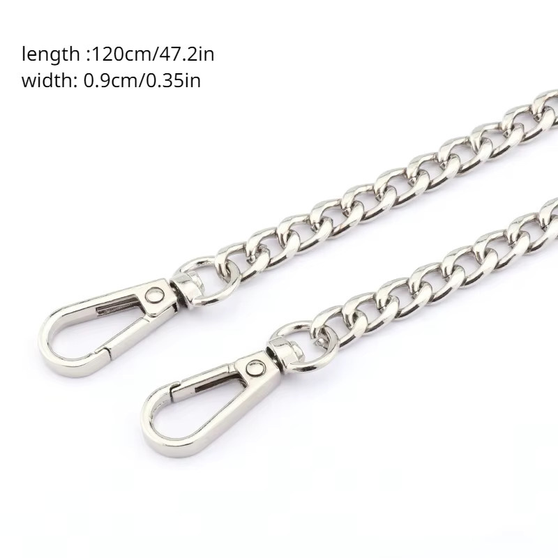 NYXIA Metall Kette, Schultertaschen Gurt, Ersatzkette - Bild 2