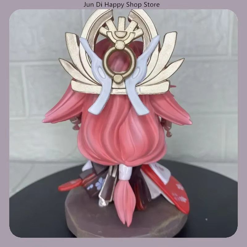 Bandai Anime Figur Yae Miko und Kokomi Chibi Version aus PVC in Multicolor, Höhe: 13,5 cm - Bild 1