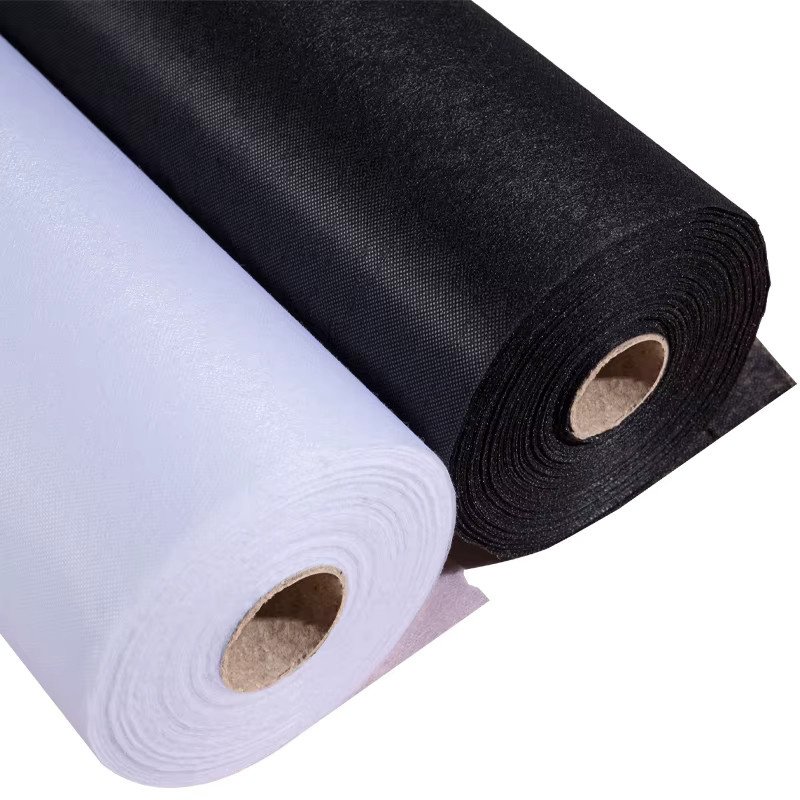 Selbstklebendes Heißklebebekleidungsgewebe als schmelzbares Einlagenvliesstoff in Weiß und Schwarz - Bild 4
