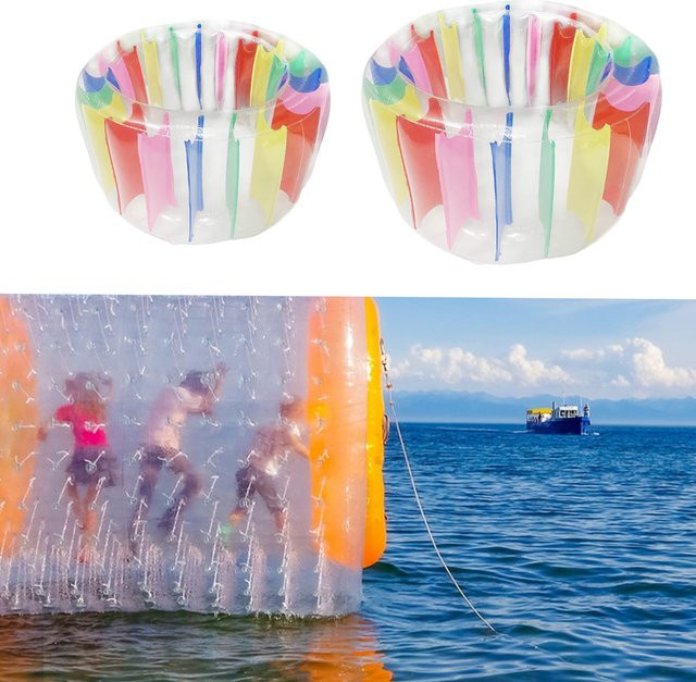 Binchi Aufblasbarer Rollen Schwimmkörper, Bunt / Mehrfarbig - Bild 1