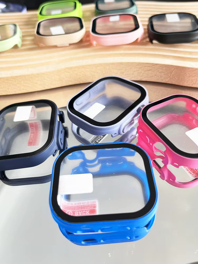 Apple Abdeckung für Apple Watch Ultra 2, 49 mm, Kunststoff, rot, Unisex - Bild 1