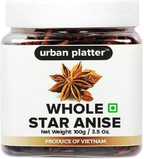 Urbane Platte Sternanis (Asiatischer Sternanis) ganz 100 g - Bild 1