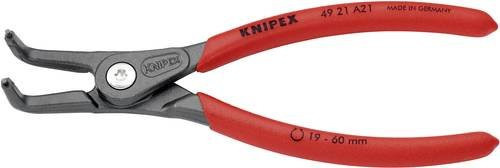Knipex Präzisions-Sicherungsringzange 49 21 A41 für Außenringe auf Wellen, grau atramentiert mit Kunststoffoberzug - Bild 1