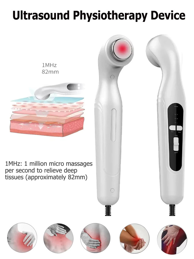 vilnason Ultraschall Massagegerät zur Schmerzlinderung, Unisex - Bild 3
