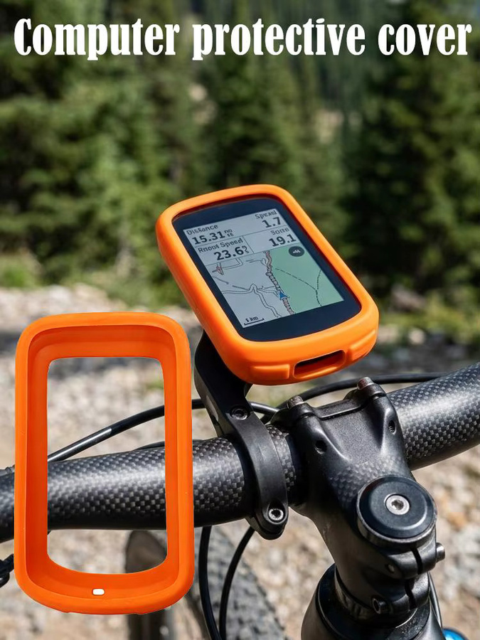 Silikonhülle für iGPSPORT BSC500 Fahrradcomputer als Displayschutz und Schutzhülle Zubehör - Bild 5
