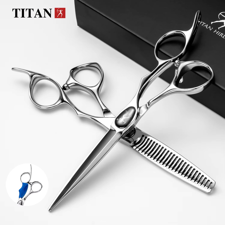 Titan Haarschere für Herrenpflege, 5,5 cm und 6,0 cm - Bild 3