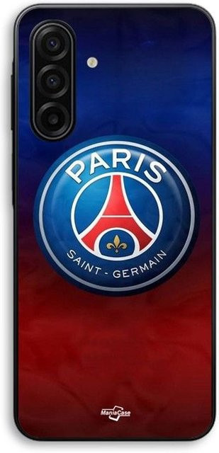 Maniacase Handyhülle für Samsung Galaxy A17 mit PSG Logo in Schwarz und Bunt - Bild 1