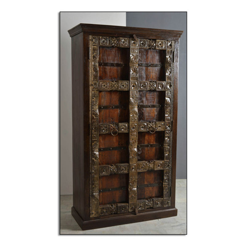 SIT Schrank ALMIRAH aus Altholz, 2-türig, braun, B/T/H: 135 x 45 x 180 cm - Bild 5