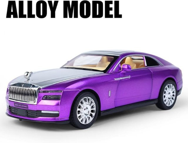Linyi toy car Spectre Elektroauto, Automodell, 1:32, Metall, mit Sound und Licht - Bild 1