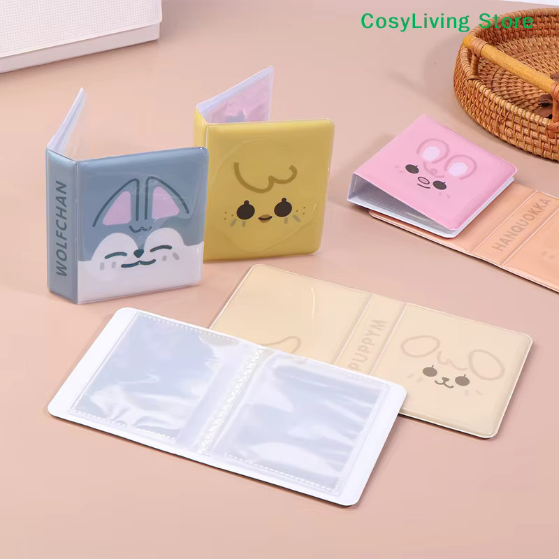 Kpop Kartenbinder mit Cartoon-Tier-Design als Foto-Postkarten-Aufbewahrungsalbum in Multicolour, Größe A6, Breite: 7,6 cm - Bild 2