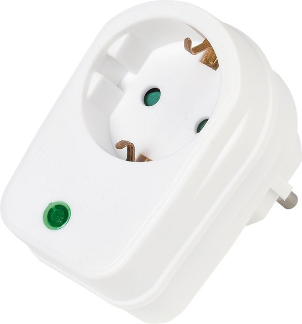 Vivanco Überspannungsschutzadapter in Weiß (21950) - Bild 1