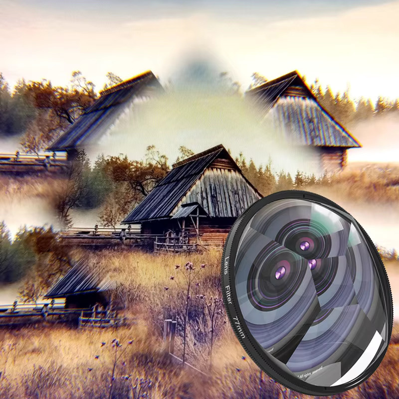 KnightX Kaleidoskop Prisma Swirl Filter für Spezialeffekte in der Fotografie, Schwarz, Durchmesser: 58 mm bis 82 mm - Bild 2
