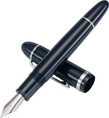 Jinhao X159 Füllfederhalter mit Edelstahlfeder, Schreibgerät für Büro und Schule, Federbreite M 0,7 mm - Bild 1