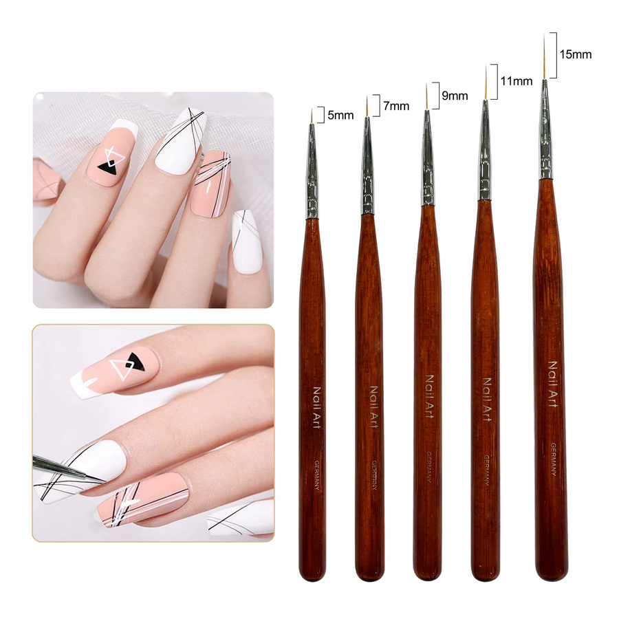 RolinStar Nylon-Liner-Pinsel für Nageldesign - Bild 2