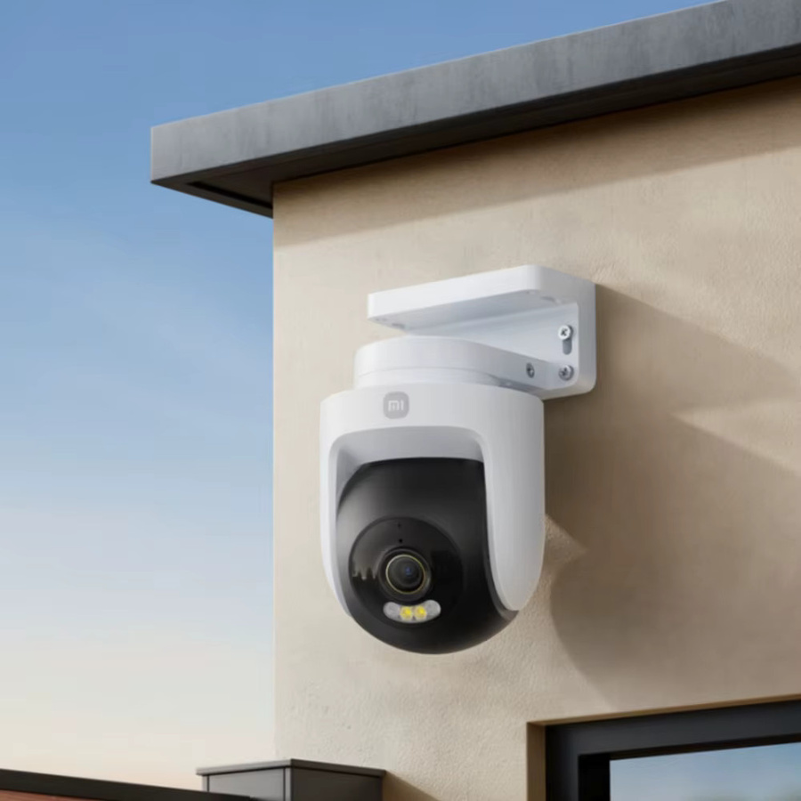 Xiaomi Smart Outdoor Kamera 4, 8 MP 4K, 360° PTZ mit Auto Tracking, KI-Menschen- und Fahrzeugerkennung, Farbnachtsicht und IP66 Schutz, Weiß - Bild 3