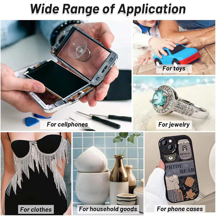 B7000 Multifunktionskleber, transparenter Klebstoff für DIY, Glas, Metall und Mobiltelefone - Bild 3