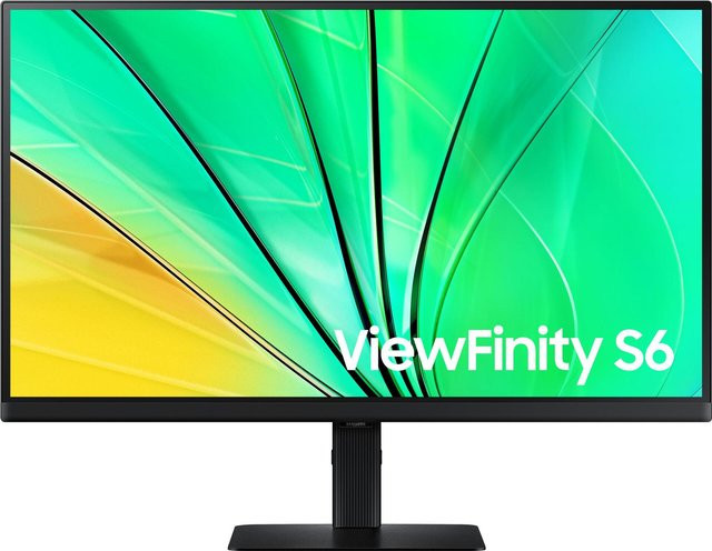 Samsung S60D LED Monitor 27 Zoll Quad HD 2560 x 1440 Pixel Schwarz LS27D600EAUXEN - Bild 1