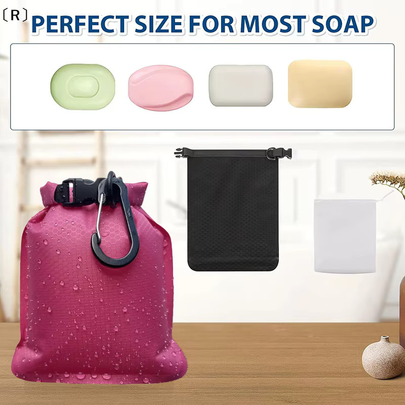 egahR SigurSoap Seifenhalter Pink, wasserdichter Seifenbehälter aus Kunststoff für Reise und Outdoor - Bild 5
