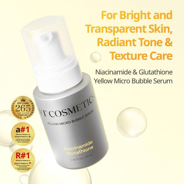 VT COSMETICS Niacinamid Glutathion Mikrobläschenserum, 70 ml - Bild 1