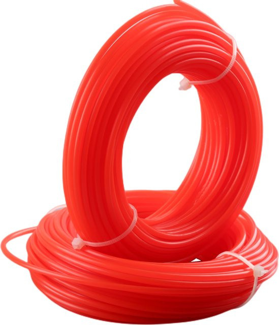 JIGHOLE Nylonschnur für Rasentrimmer, runde Mähschnur als Rolle, Durchmesser: 0,24 cm, Länge: 150 m - Bild 1