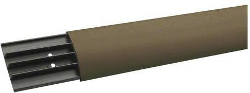 Hager Aufbodenkanal Braun B: 7,3 cm, H: 1,8 cm, L: 200 cm - Bild 1